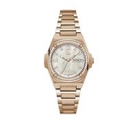 Gc Montre à affichage analogique 'Gc Coussin Shape Lady ' or rose, Taille One Size