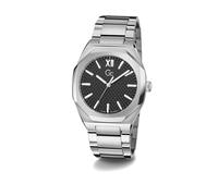 Gc Montre à affichage analogique ' Gc Coussin Sleek ' noir / argent, Taille One Size
