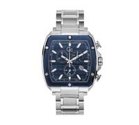 Gc Montre à affichage analogique 'Gc Spirit Tonneau' bleu / argent, Taille One Size