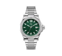 Gc Montre à affichage analogique 'Legacy Sleek ' vert foncé / argent, Taille One Size
