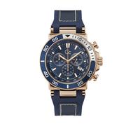 Gc Montre à affichage analogique 'One Sport' bleu / or, Taille One Size
