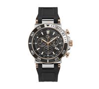 Gc Montre à affichage analogique 'One Sport' noir / argent, Taille One Size