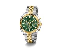 Gc Watches Montre à affichage analogique 'Flair Coussin' or / vert / argent, Taille One Size