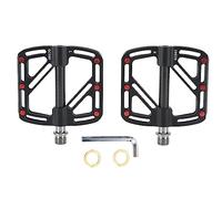 GC080 Pédales de vélo de Montagne légères en Alliage d'aluminium, pédales de Cyclisme durables antidérapantes pour vélo de Route de Montagne, 3 roulements, Arbre en Alliage de