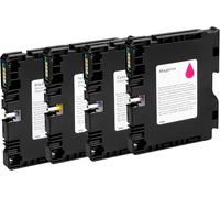 -Gc41 Cartouches Encre Gel Compatible Ricoh Aficio Sg3100Dn/Sg3100Dnw/Sg7100Dn - Kit 4 Couleurs (Cmjn) - 30Ml - Rendement 500 Pages