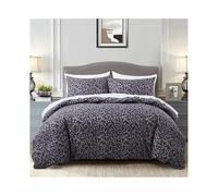 gC7aHx8 Parrure de Lit Parure de lit 2/3 pièces à imprimé léopard, Douce et Confortable, avec Fermeture éclair Attaches, for Toutes Les Saisons Doux(US Queen(229x229cm))