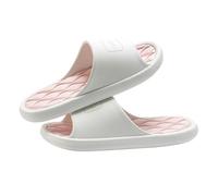 gC7aHx8 Salle de bain Unisex Shower Slippers Summer Open Toe Leisure Slides Soft Non-slip Bathroom Beach Indoor House Shoes Chaussons d'intérieur(Pink,Alpha Medium)