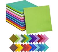 Gcardist Lot de 120 serviettes à cocktail jetables en papier de 24 couleurs, 12,7 * 12,7 cm, pour cocktail, mariage, dîner, anniversaire, dessert, vin (serviettes en papier)