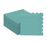 Gcardist Lot de 120 serviettes de table en papier jetables vintage pour cocktail, dîner, fête, mariage, fête d'anniversaire, 12 x 12 cm