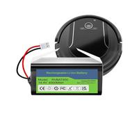 Gcbhfjrcyz Batterie Li-ION De Remplacement 4500 MAh, Compatible avec Shark RV1001AE, UR1005AE, RV1101ARUS, UR1105ARUS Et RVBAT850 Les Robots Aspirateurs
