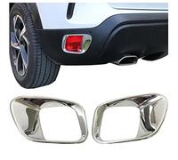 GCcv Garnitures de Cache de Anti-Brouillard Arrière Voiture pour C5 Aircross 2018-2021 Couverture de Lampe Trim Décoration Extérieur Accessoire 2 Pièces