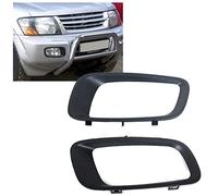 GCcv Garnitures de Cache de Feux Anti-Brouillard Avant Voiture pour Pajero/Montero V73 75 2000-2003 Feux De Brouillard Trim Décoration Extérieur Accessoire