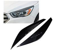 GCcv Sourcils De Phare Couverture De Sourcil De Phare Décoration pour Kuga/Escape 2017-2019 Autocollant De Paupières Avant Accessoires Voiture