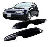 GCcv Sourcils De Phare Garniture De Phares Sourcils Couverture De Sourcil De Phare Décoration pour Golf 4 MK4 IV 1999-2004 Autocollant De Paupières Avant