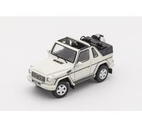 GCD 1/64 MERCEDES-BENZ G500 Cabriolet - Blanc LHD (avec accessoires)