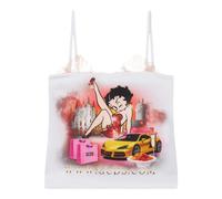 Gcds - Betty Boop Top - Femme - Tops - Blanc - Taille: 38 FR