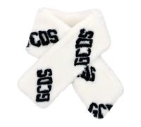 Gcds - Écharpe rectangulaire effet fourrure - Femme - Accessoires - Blanc - Taille: ONE Size