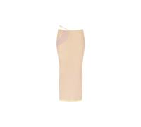 Gcds - Jupe Longuette côtelée Comma - Femme - Jupes - Rose - Taille: 40 FR