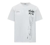 Gcds - T-shirt Imprimé Histoire - Homme - Tops - Blanc - Taille: S