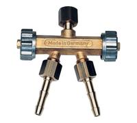 GCE GCE Double robinet d'arrêt O2 G3/8R Quantité:1