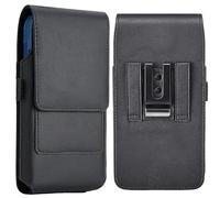 Gcepls Étui de ceinture vertical pour téléphone portable iPhone 16/15 Pro Max, iPhone 14 Pro Max, 13 Pro Max, fermeture magnétique, avec porte-cartes d'identité, pochette pour téléphone portable