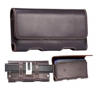 Gcepls Housse en cuir pour téléphone portable avec ceinture pour Samsung Galaxy S25 S24 S23 S22 Ultra, S21 Ultra, Note 20 Ultra, A54, iPhone 15 14 13 12 Pro Max, Véritable housse en cuir avec clip de
