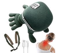 Gcerfby Appareil de Massage pour le Cou et les Épaules | 3 Vitesses 2 Modes De Chauffage Appareil De Relaxation Musculaire | de Massage Rechargeable pour le Cou et le Dos,pour le Spa les