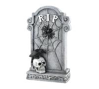 Gcerfby Décorations De Cimetière Pour Halloween, Décorations d'Halloween Tombes Extérieures, Signes et Stèles Miniatures pour Accessoires, Artisanat, Cimetière, Clôture, Pelouse, Décoration Extérieure