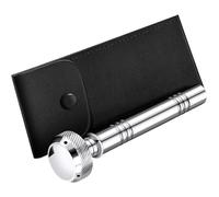 Gcerfby Distributeur D'eau Bénite, Bouteille De Liquide Religieux, Arroseur Rituel Portable, Outil Aspergillum Polyvalent, Design Fonctionnel Compact, Argent/or Pour Les Voyages, Pèlerinages