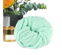 Gcerfby Fil chenille épais | Fil chenille doux de 25 m | Fournitures de tissage et de crochet pour écharpes, vêtements de bébé, jetées, oreillers, paniers, animaux de compagnie, fabrication de