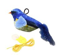 Gcerfby Gerfby Chirping Bird Cat Toy, Stress Relief Teaser Toys, Pet Playing Disvice with Squeaker, Girping Sound Fun, 11x5x4cm, Stress Relief for Kitten Training and Chewing Fun