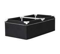 Gcerfby Lit De Jardin Surélevé en Tissu, Grande Capacité, 100x50x30 Cm, Jardinage Extérieur Pot avec Cadre, Épaissie des Contenants De Pot De Jardin, Facile À Utiliser, pour Les Légumes De Fle