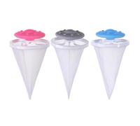 Gcerfby Lot de 3 sacs filtrants pour machine à laver, attrape-peluches pour machine à laver, compacts et légers, faciles à utiliser, 9,2 x 16,5 cm, laine pour machine à laver, couleur aléatoire, Refer