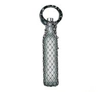 Gcerfby Sac À Bouteille De Vin - Résine Pochette Transport Tote,Porte-Bouteille De Vin en Maille | pour Pique-Nique Plage Anniversaire Mariage Réunions Familiales Banquets