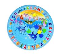 Gcerfby Tapis de Jeu sensoriel à l'eau pour Chats, Tapis de Jeu à l'eau sensorielle pour Chats | Tapis rafraîchissant pour d'intérieur - Jouets pour d'intérieur Qui s'ennuient, Tapis de