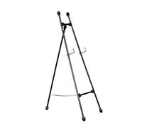 GCGC Chevalet D'affichage, Support d'affiche d'art Réglable, Trépied for Pancarte De Mariage for Studios De Photographie, Centres Commerciaux, Hôtels, Magasins(Black,120x45cm)