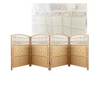 GCGC Cloison De Séparation De Petite Taille, Paravent D'intérieur Pliable, Séparateur De Pièce Court 4/5/6 Panneaux, for Salon, Bureau(50X30CM-4 Panel)