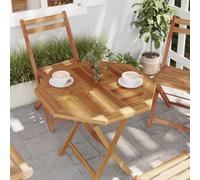 GCHDHAPB Accessoires de table, dessus de table 70 x 70 x 2,5 cm, octogonale en bois massif teck