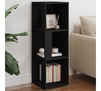 GCHDHAPB Accueil-Armoires et stockage, armoires de rangement et casiers, armoire d'angle noir 33 x 33 x 100 cm en bois d'ingénierie