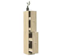 GCHDHAPB Armoires et rangement, armoires de rangement et casiers - Armoire apothicaire en chêne sonoma 30 x 41 x 174,5 cm - Bois d'ingénierie