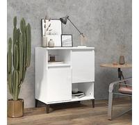 GCHDHAPB Armoires et rangement, buffets et buffets - Buffet - Buffet - Blanc brillant - 60 x 35 x 70 cm - Bois d'ingénierie