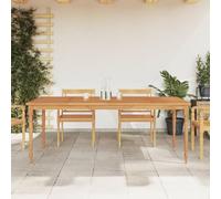 GCHDHAPB Batavia Table d'extérieur en teck massif 200 x 100 x 75 cm