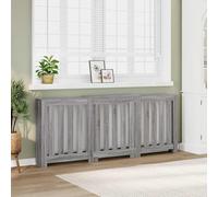 GCHDHAPB Cache-radiateur Gris Sonoma 205 x 21,5 x 83,5 cm