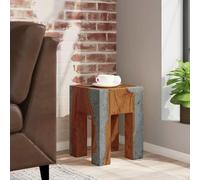 GCHDHAPB Chaises de maison, chaises pliantes et tabourets, tabouret en bois de teck massif et résine