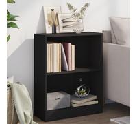 GCHDHAPB Étagères, bibliothèques et étagères sur pied - Bibliothèque noire - 60 x 24 x 76 cm - Bois d'ingénierie