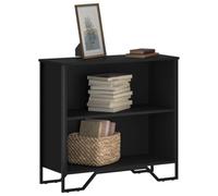 GCHDHAPB Étagères, bibliothèques et étagères sur pied - Bibliothèque noire - 80 x 31 x 74,5 cm - Bois d'ingénierie