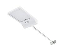 GCHNow Ruiziliang 2pcs a mis à niveau la lumière solaire 48leds Pir Capteur de mouvement avec contrôleur étanche LED IP65 Lampe solaire for jardin extérieur wall street(Bianco)