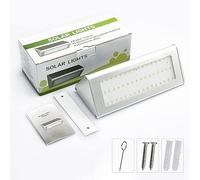GCHNow Ruiziliang 4 pcs/lot lumière solaire extérieur jardin éclairage réverbère 48 LED maison Radar applique murale