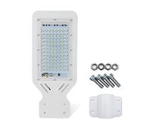 GCHNow Ruiziliang Mur d'extérieur de la rue LED Étanche AC 110V 220V IP65 100W Jardin industriel Square Highway Thin LED Road Lamp(110V White Color 100W,Cold White)