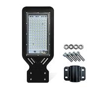 GCHNow Ruiziliang Mur d'extérieur de la rue LED Étanche AC 110V 220V IP65 100W Jardin industriel Square Highway Thin LED Road Lamp(110V Black Color 100W,Warm White)